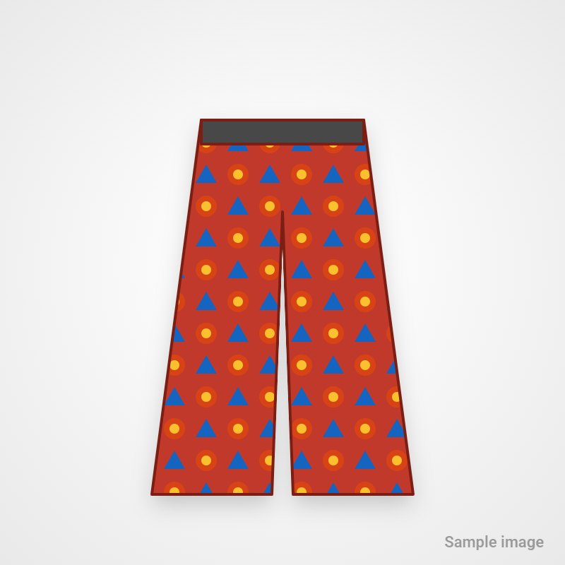 Ankara Print Palazzo Pants (sample image)