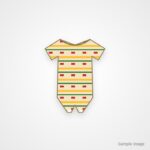 Baby Kente Print Romper (sample image)