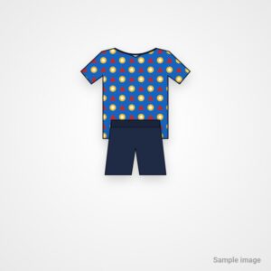 Boys' Dashiki Shirt & Shorts Set (sample image)