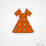 Girls' Ankara Twirl Dress (sample image)