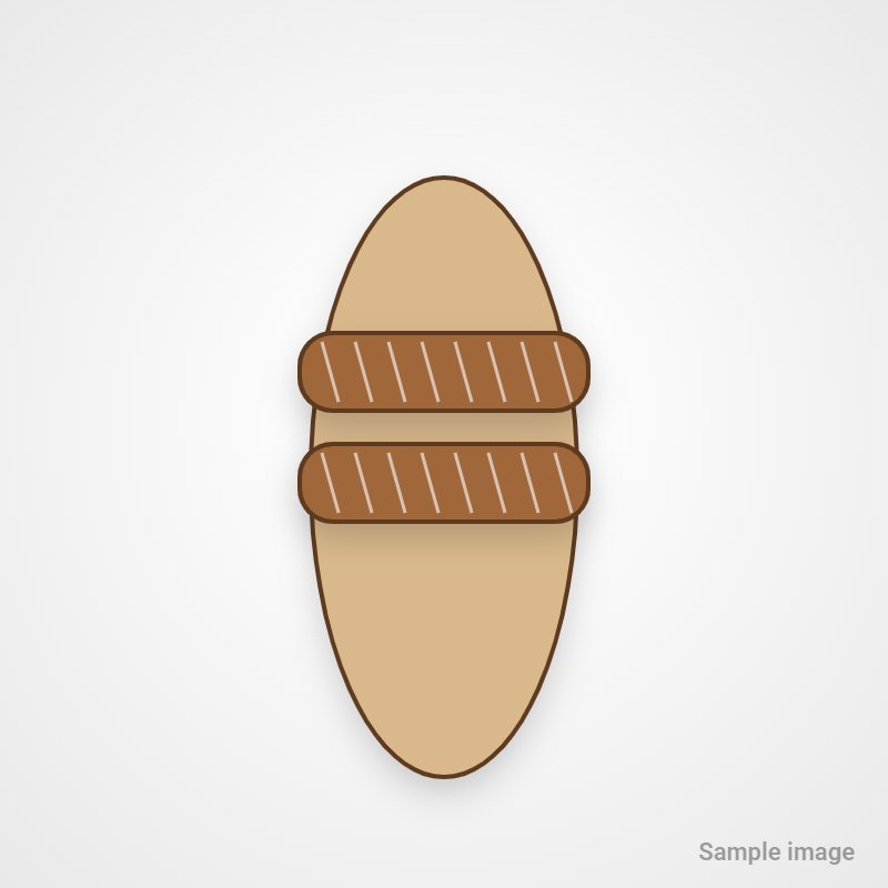 Woven Leather Slide Sandals (sample image)